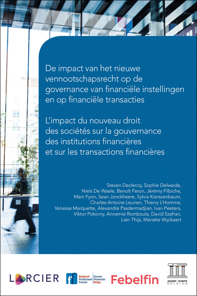 Het Wetboek van vennootschappen en verenigingen en de impact voor de financiële sector