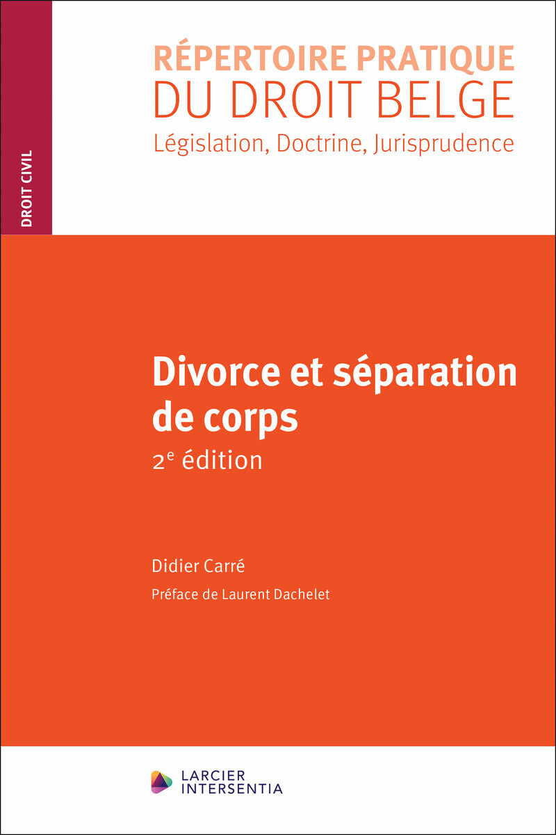 Divorce et séparation de corps 2ed