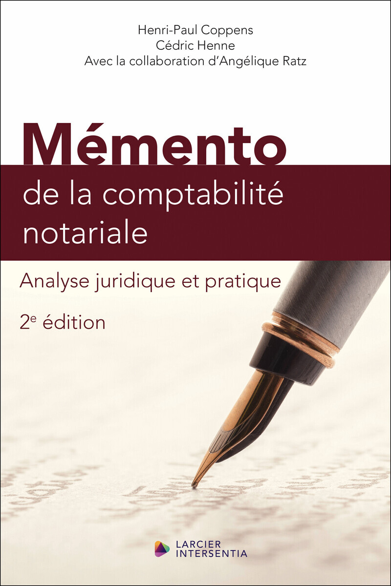 Mémento de la comptabilité notariale 2ED - Analyse juridique et pratique
