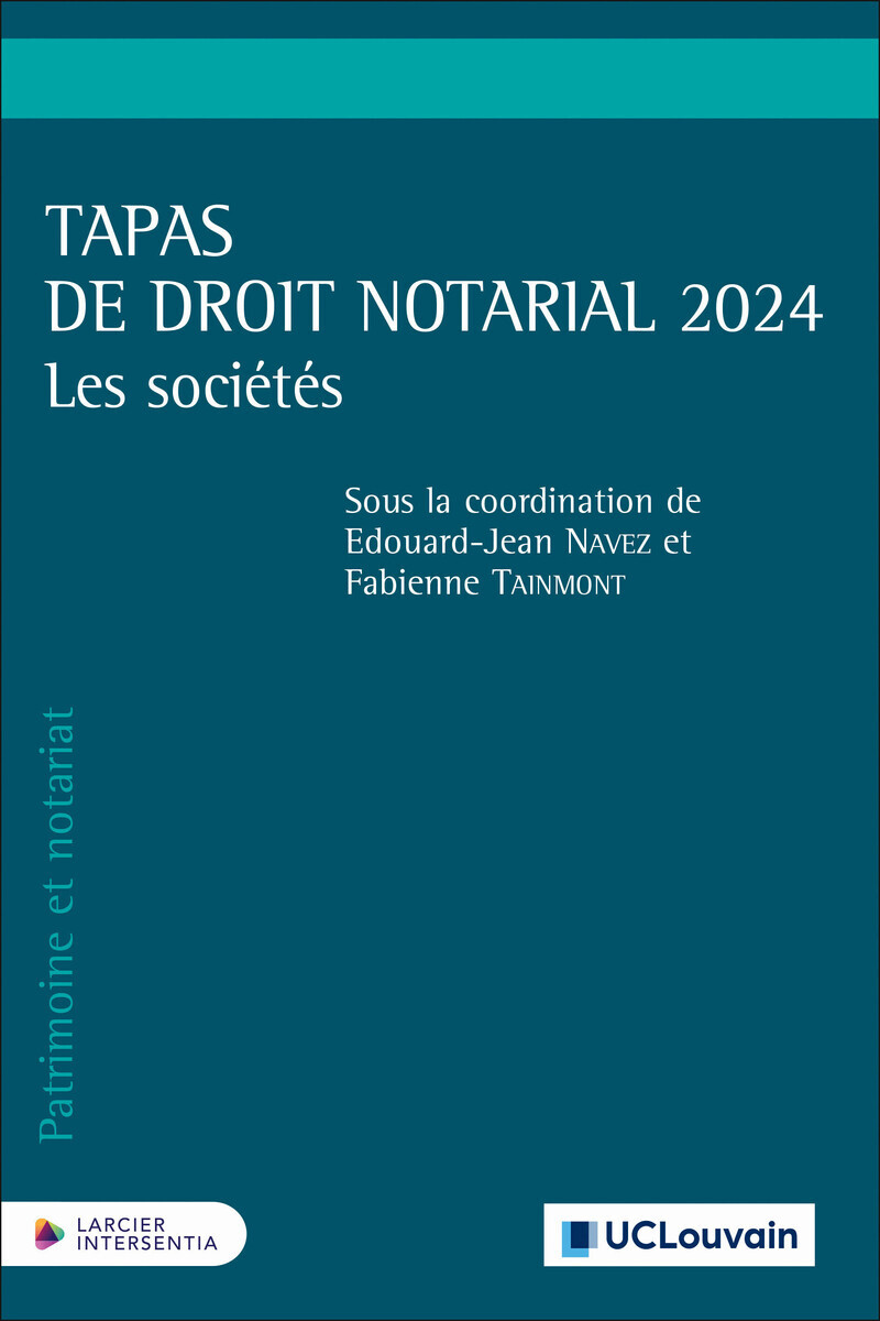 Tapas de droit notarial 2024 - Les sociétés