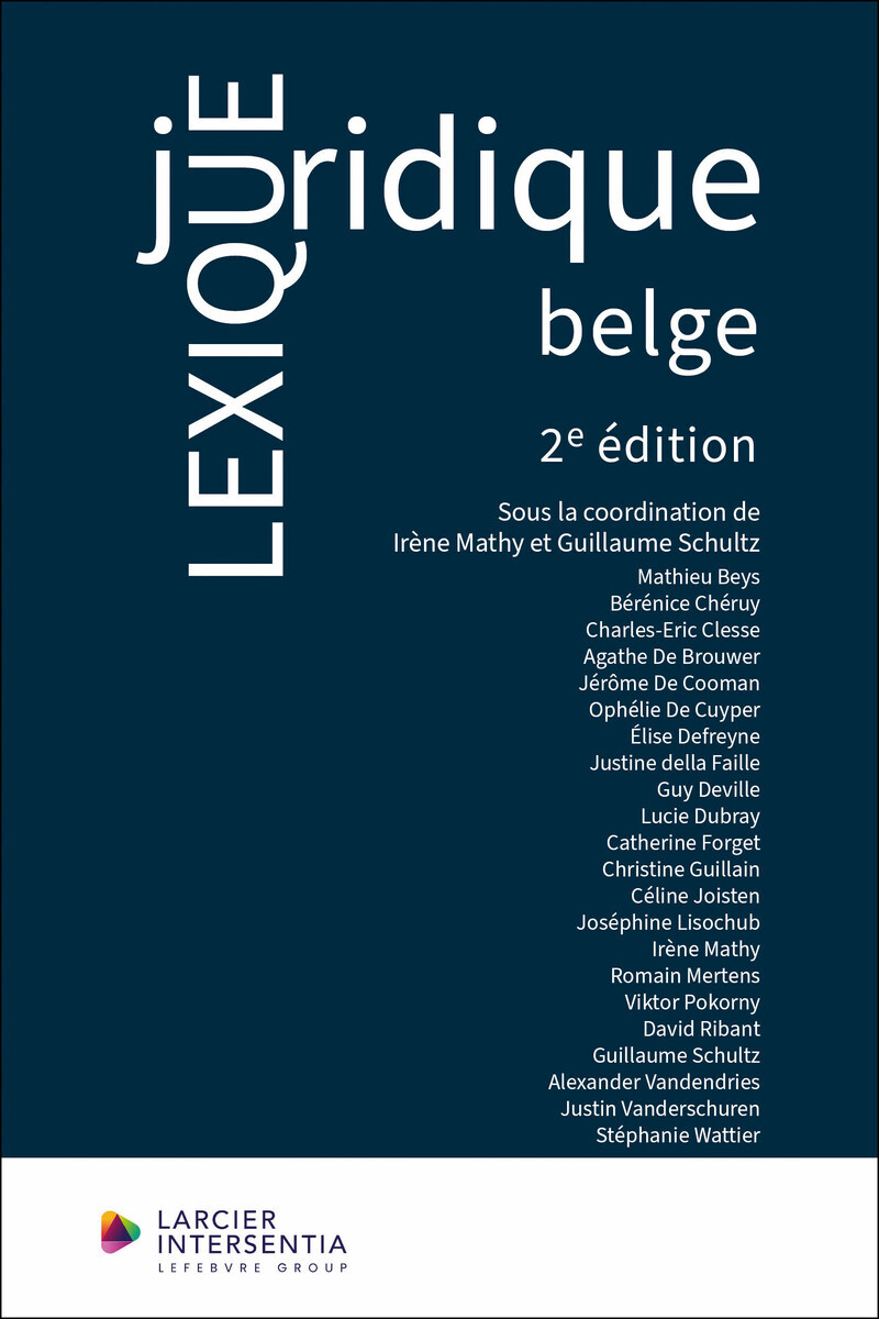 Lexique juridique belge
