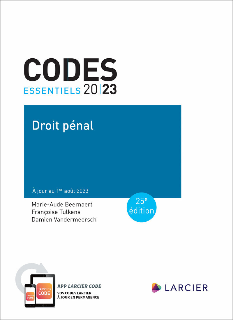 Codes essentiels 2024 - Droit pénal