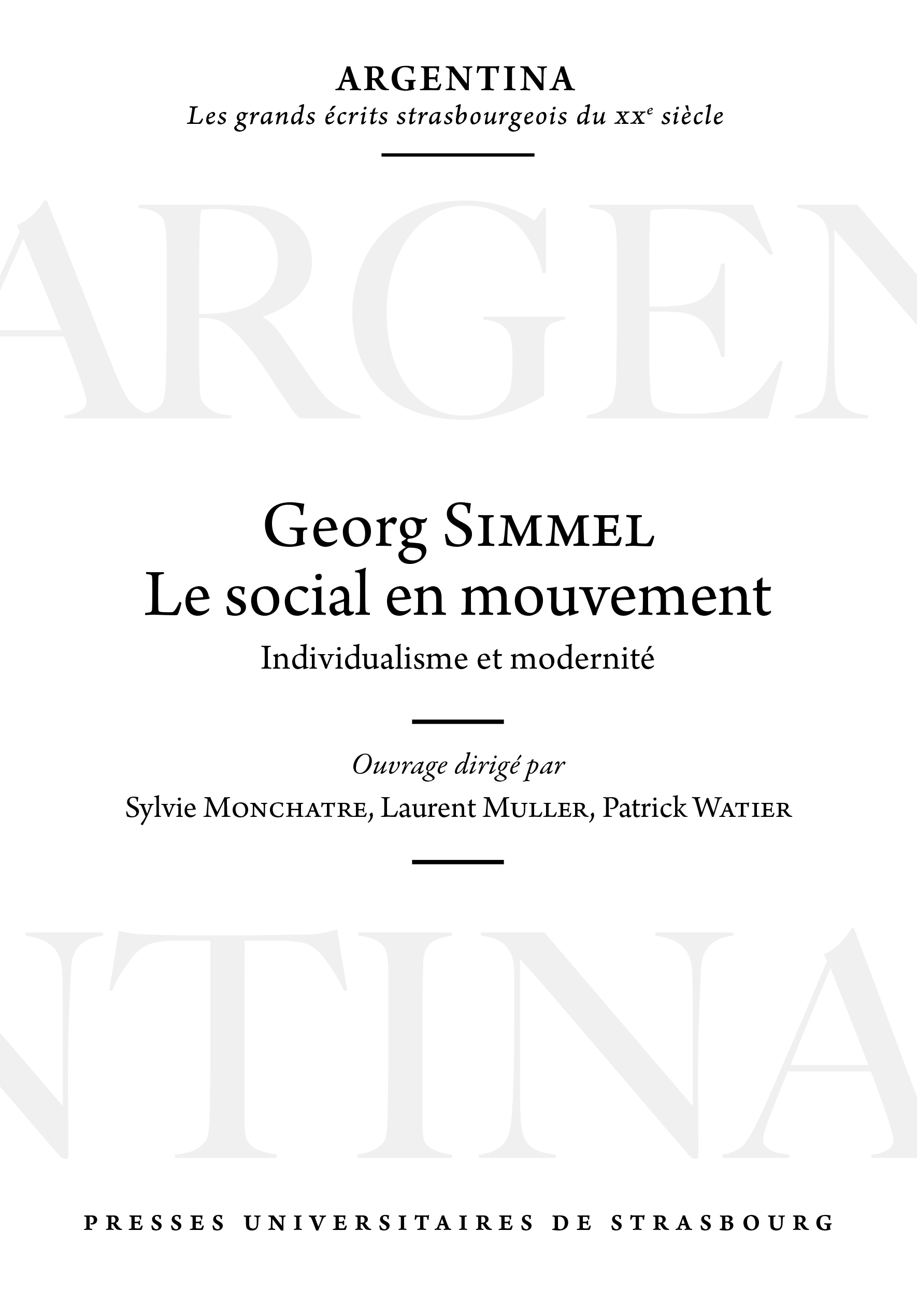 Georg Simmel : le social en mouvement