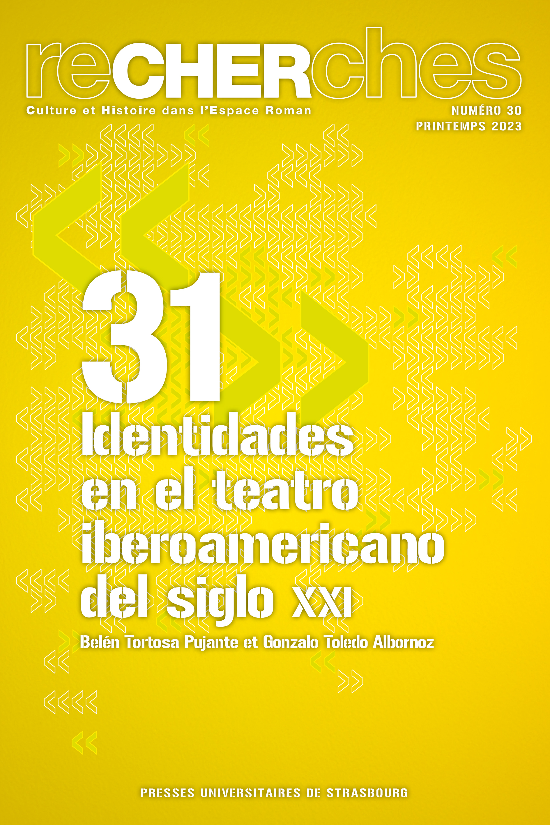 ReCHERches n° 31/2023 - Identidades en el teatro Iberoamericano del Siglo XXI