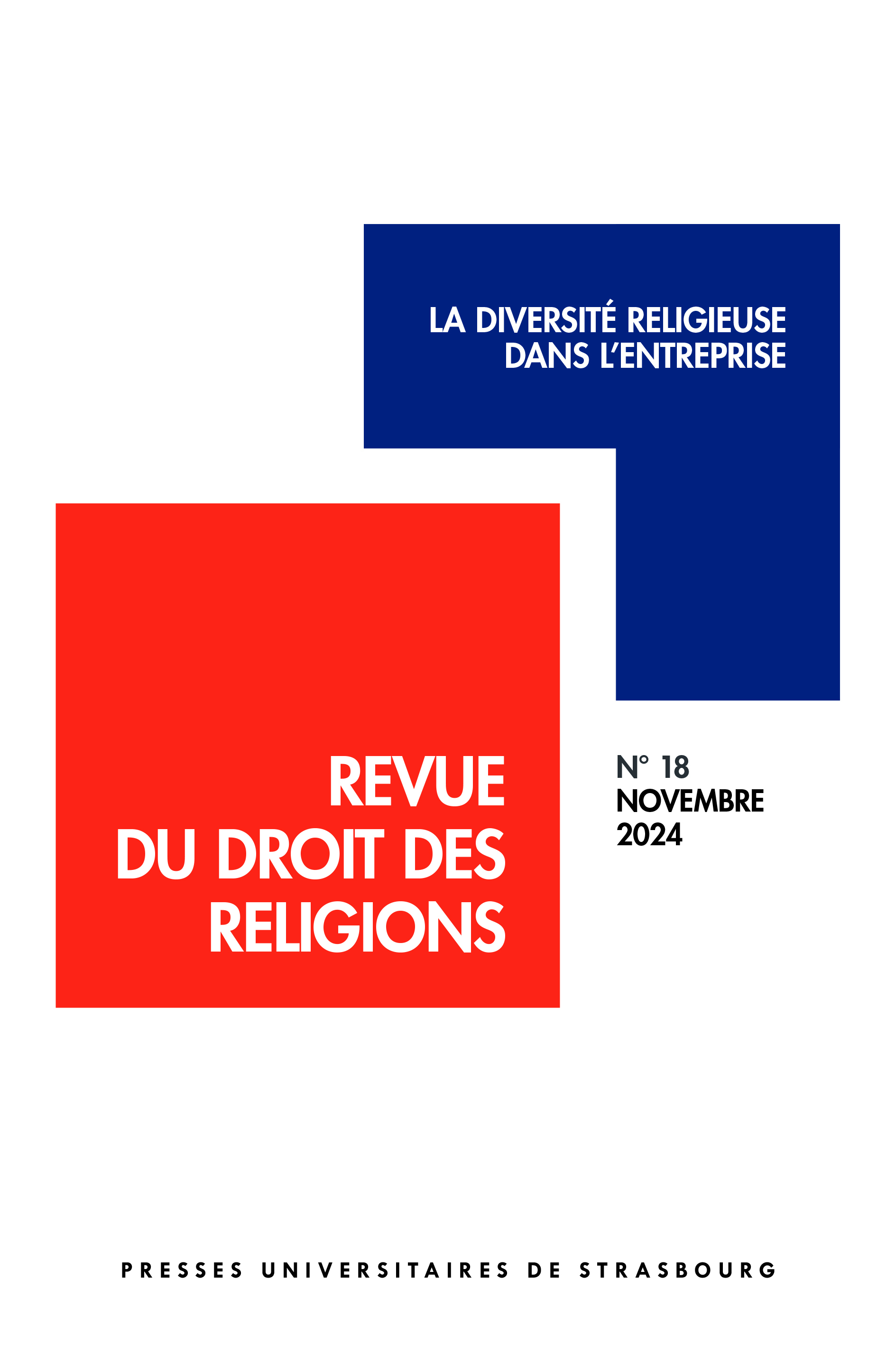 Revue du droit des religions n° 18/2024