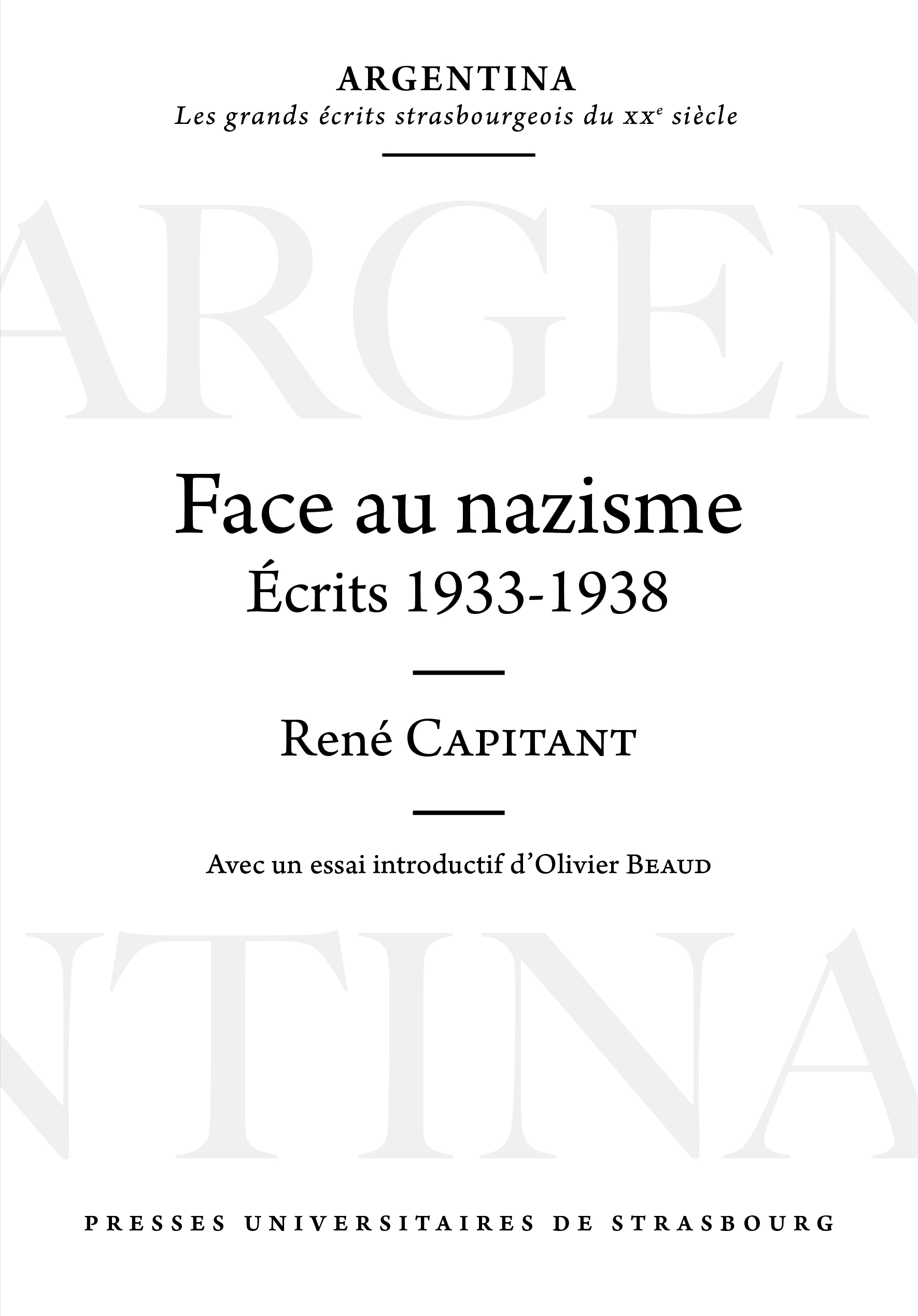 Face au nazisme