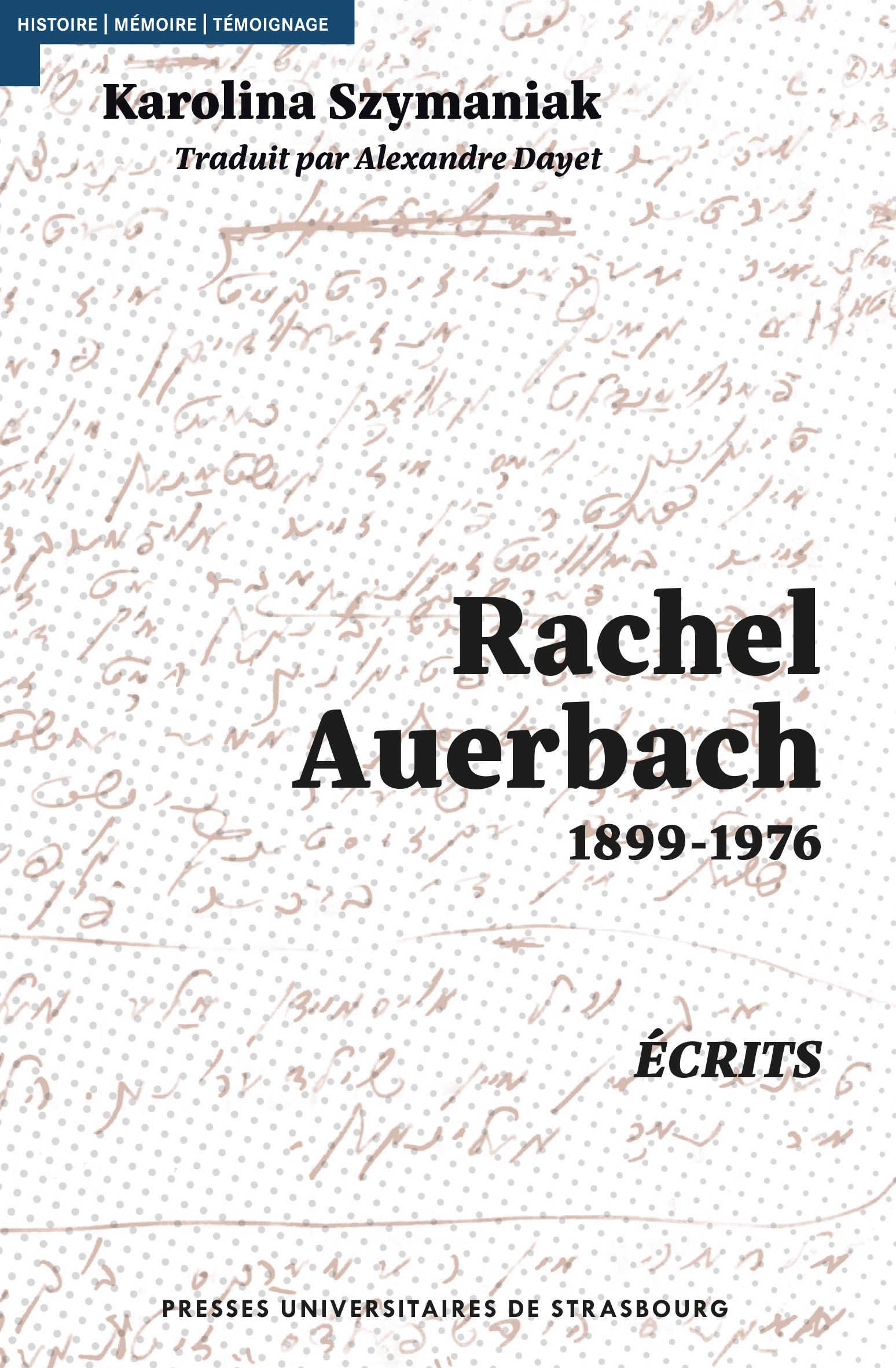 Rachel Auerbach (1899-1976)