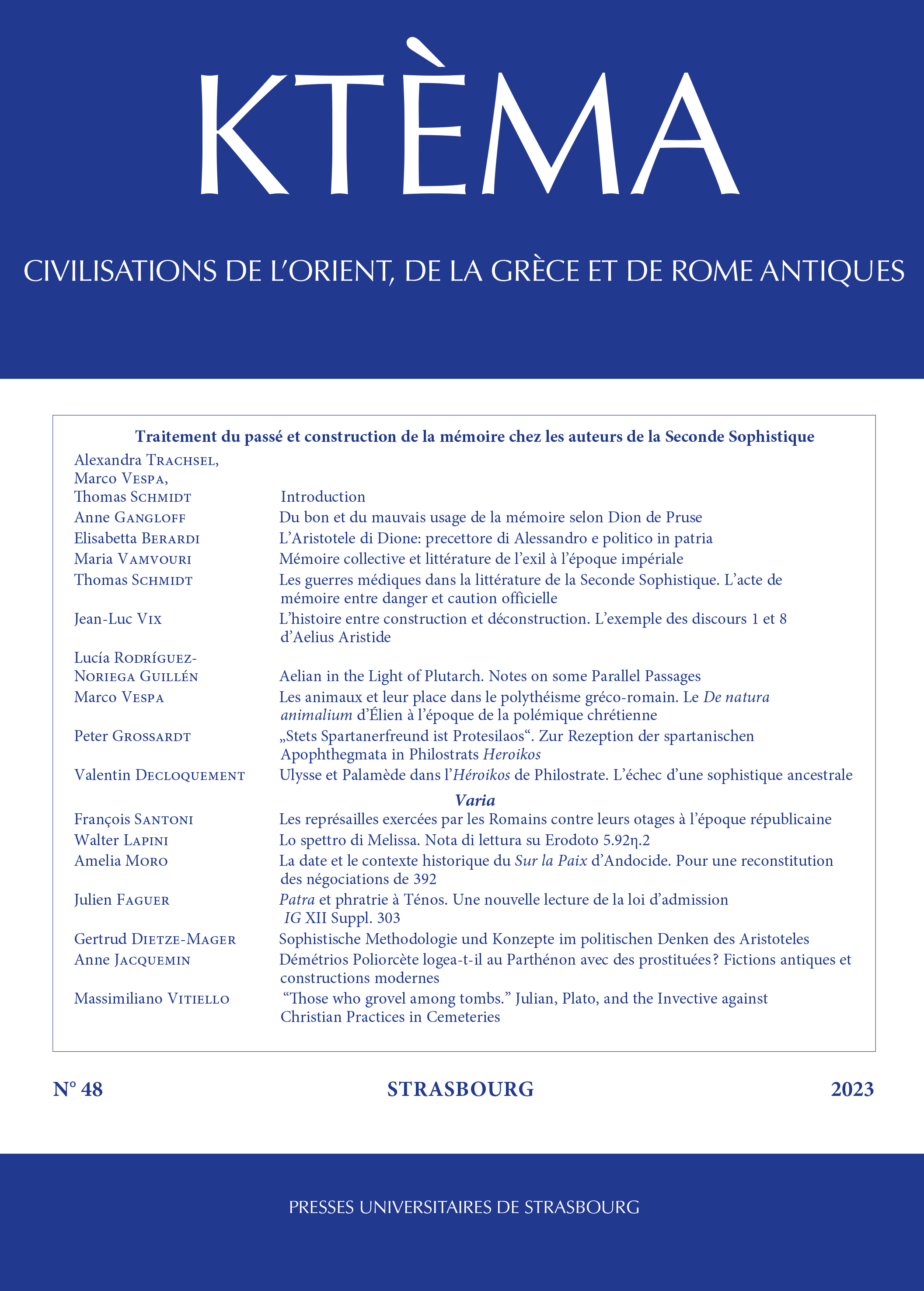 Ktèma n° 48/2023