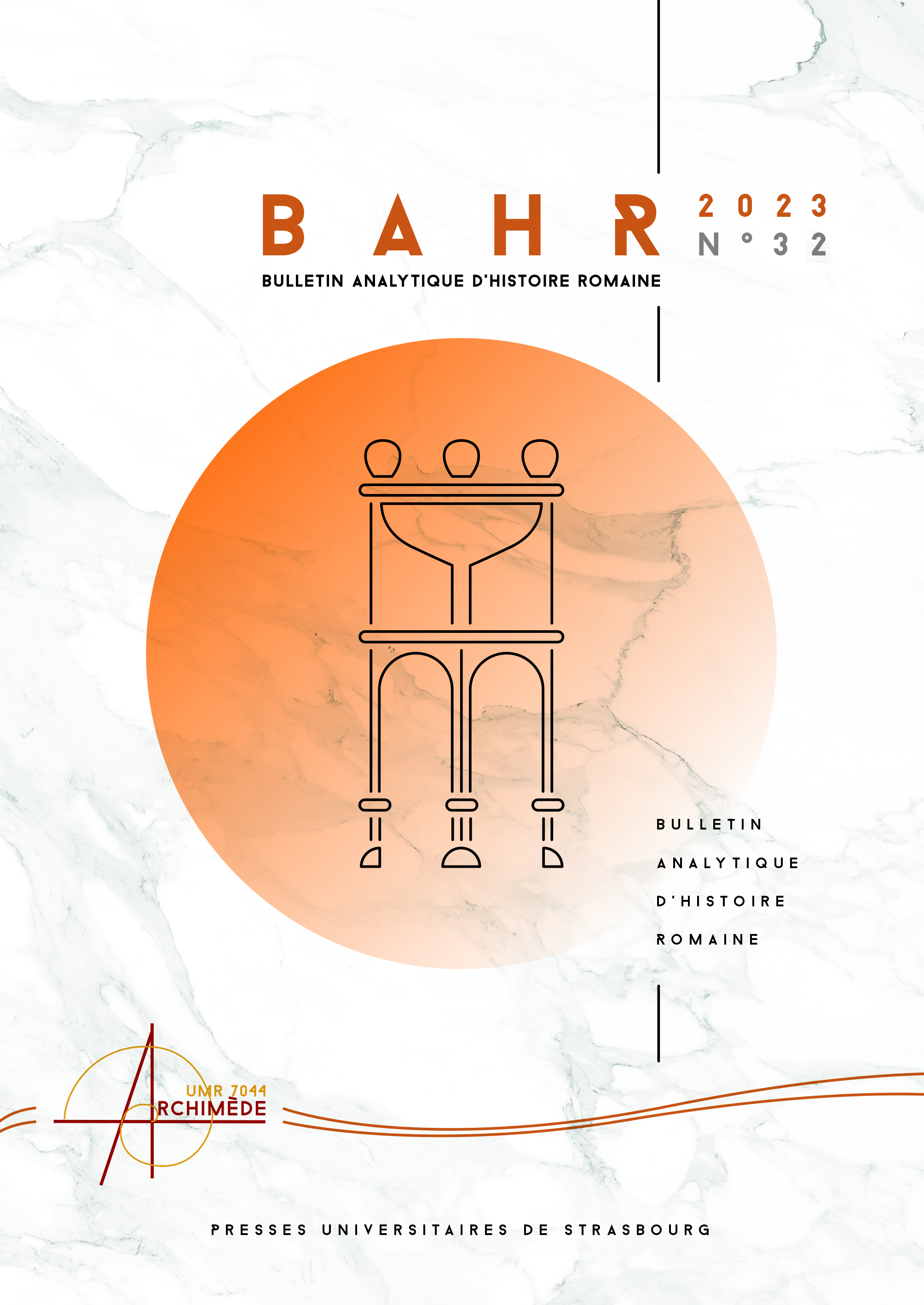 Bulletin analytique d’histoire romaine n°32/2023