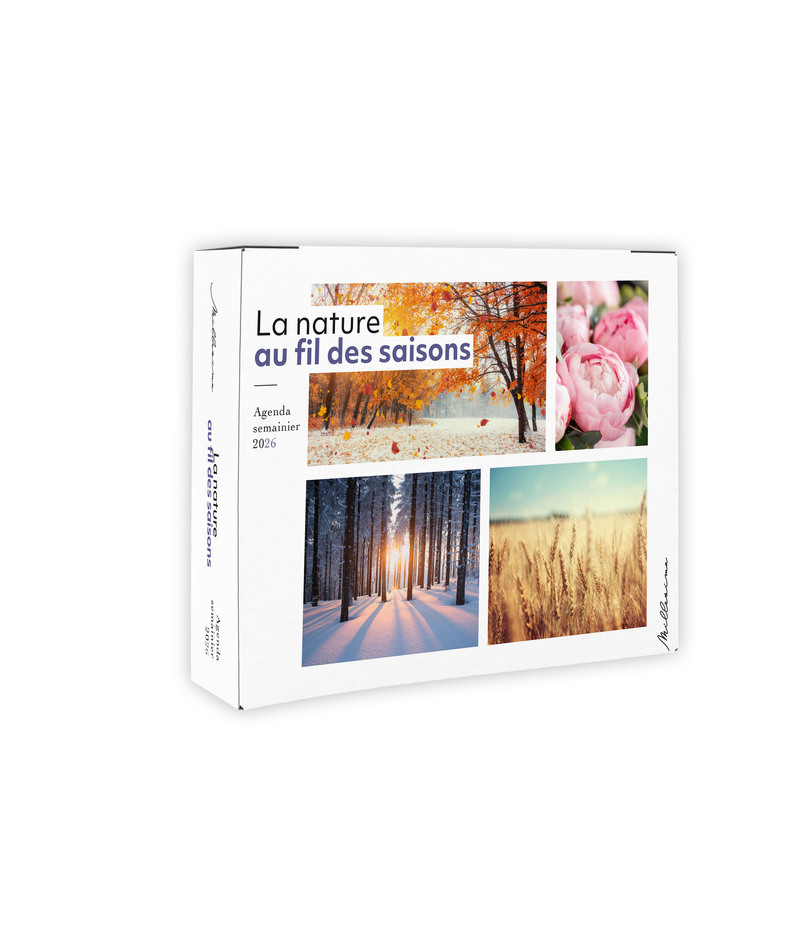 Semainier 2026 - La nature au fil des saisons