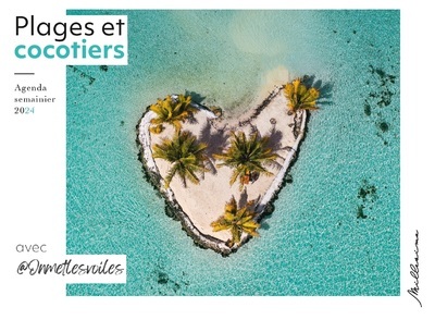 Semainier 2024 - Plages et cocotiers