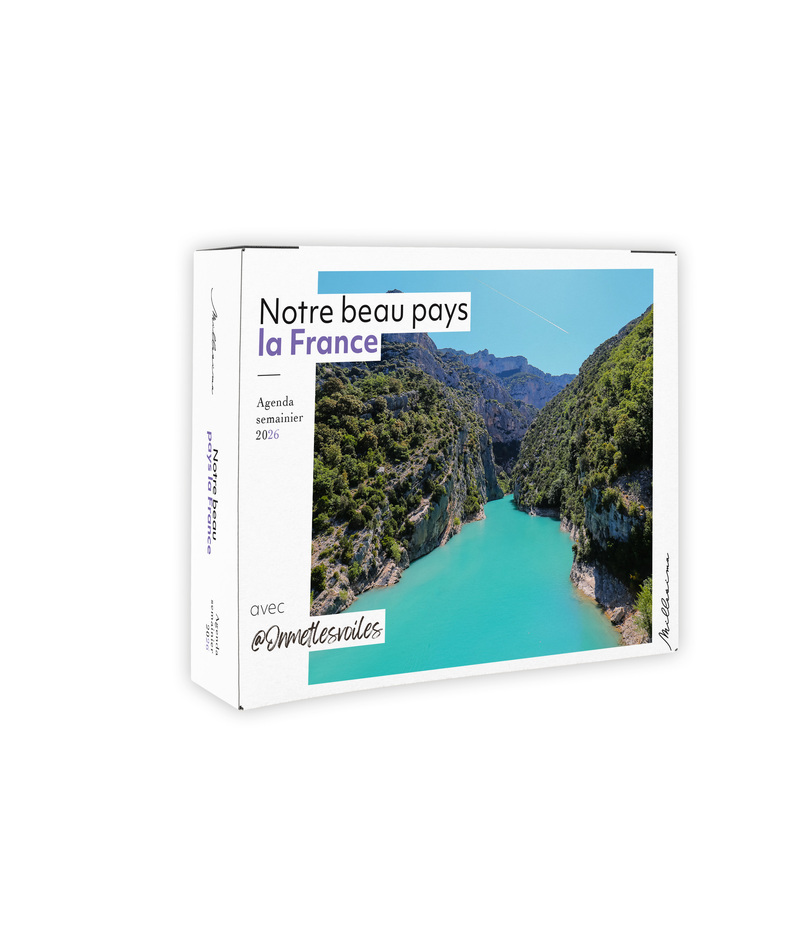 Semainier 2026 - Notre beau pays la France avec On met les voiles