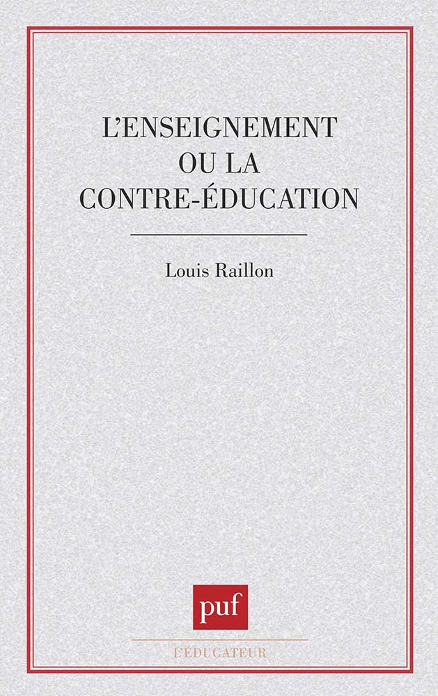Enseignement ou contre-éducation