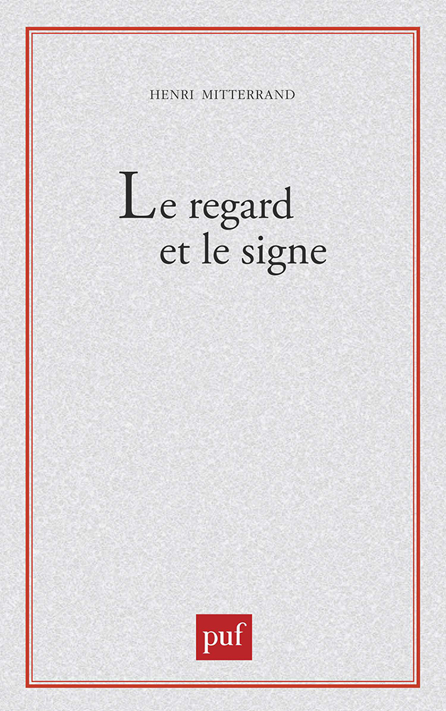 Le regard et le signe