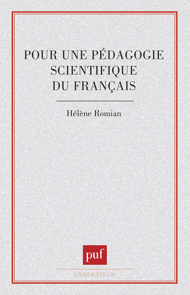Pour une pédagogie scientif.français