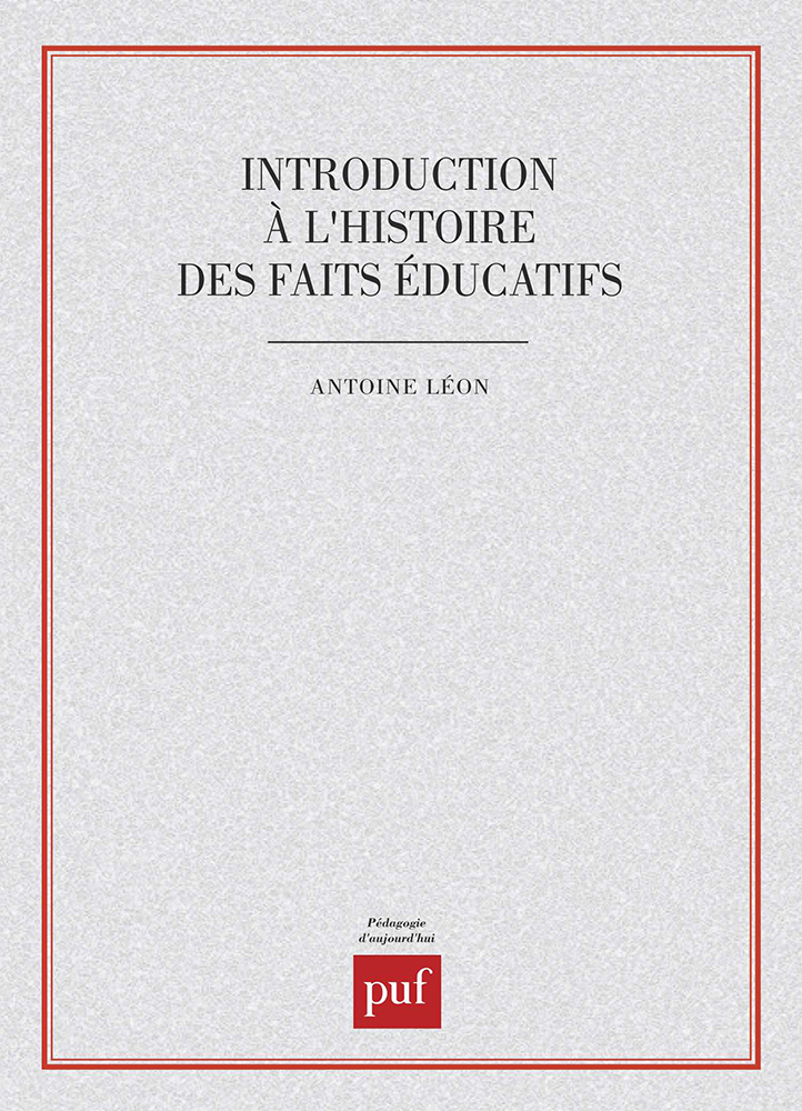 Introd. à l'hist.des faits educatifs