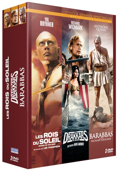 GRANDS SPECTACLES : BARRABAS + DRAKKARS + LES ROIS DU SOLEIL