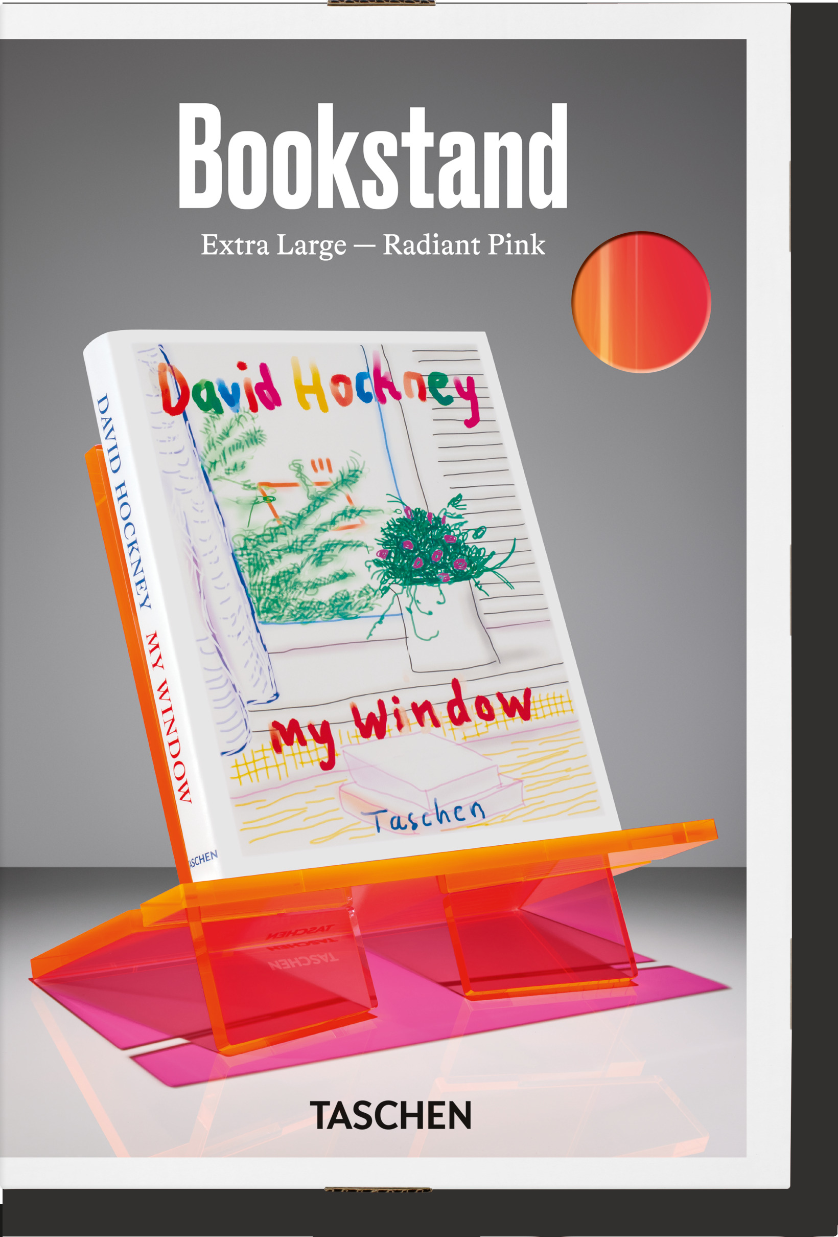 Bookstand. Extra-Large. Radiant Pink