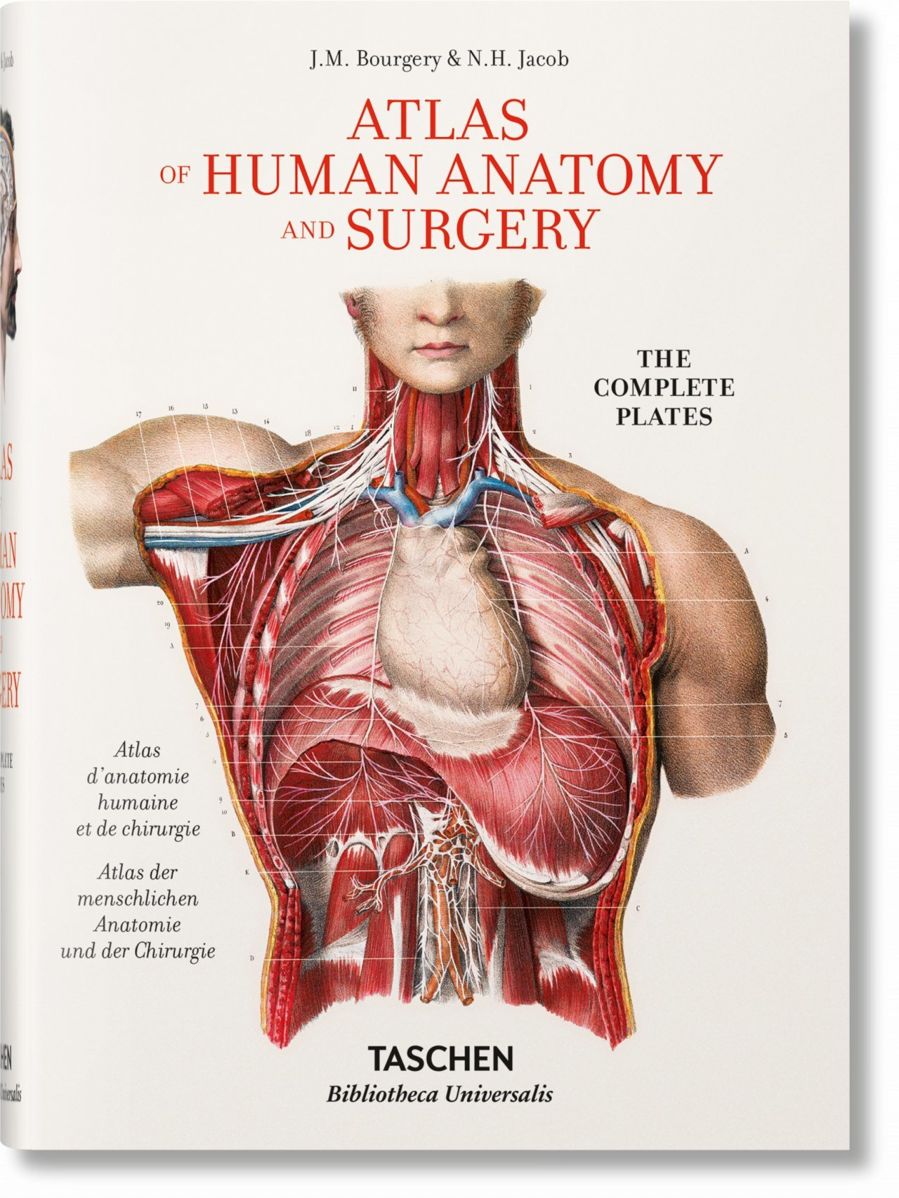 Bourgery. Atlas of Human Anatomy and Surgery (GB/ALL/FR)
