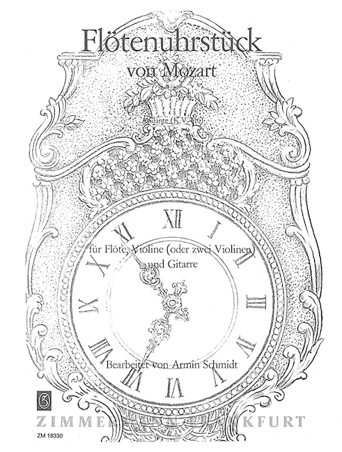 Pièce pour pendule à jeu de flûtes andante en fa majeur