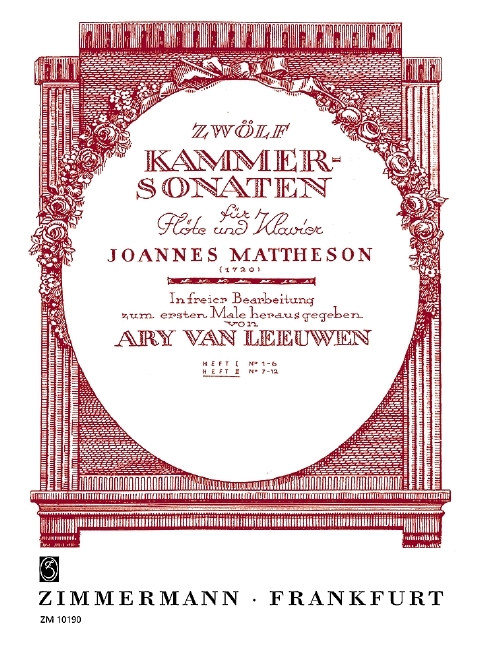 Douze sonates de chambre