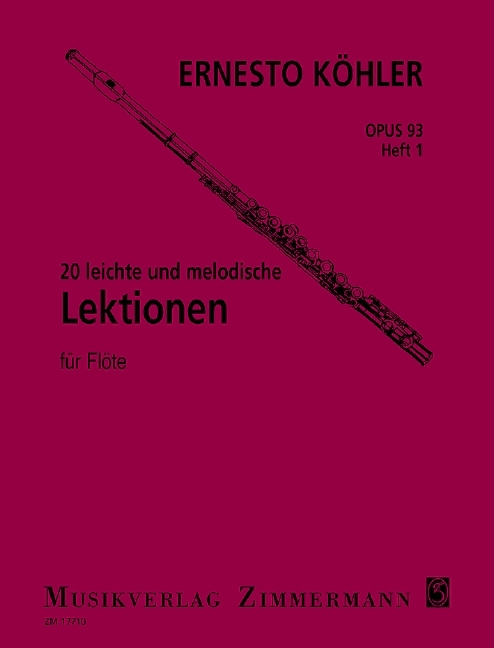 E. KOHLER : 20 LEKTIONEN 1 OPUS 93