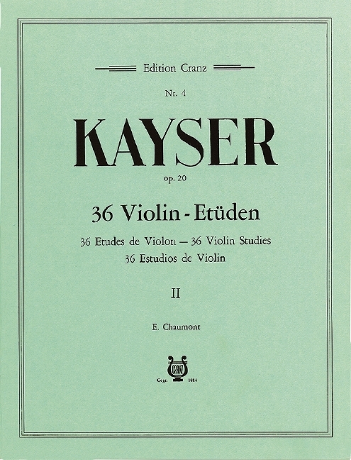 36 Etudes de Violin