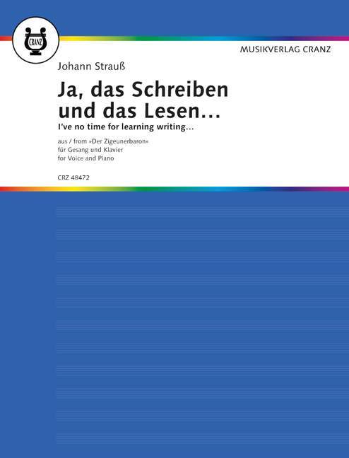 Ja, das Schreiben und das Lesen