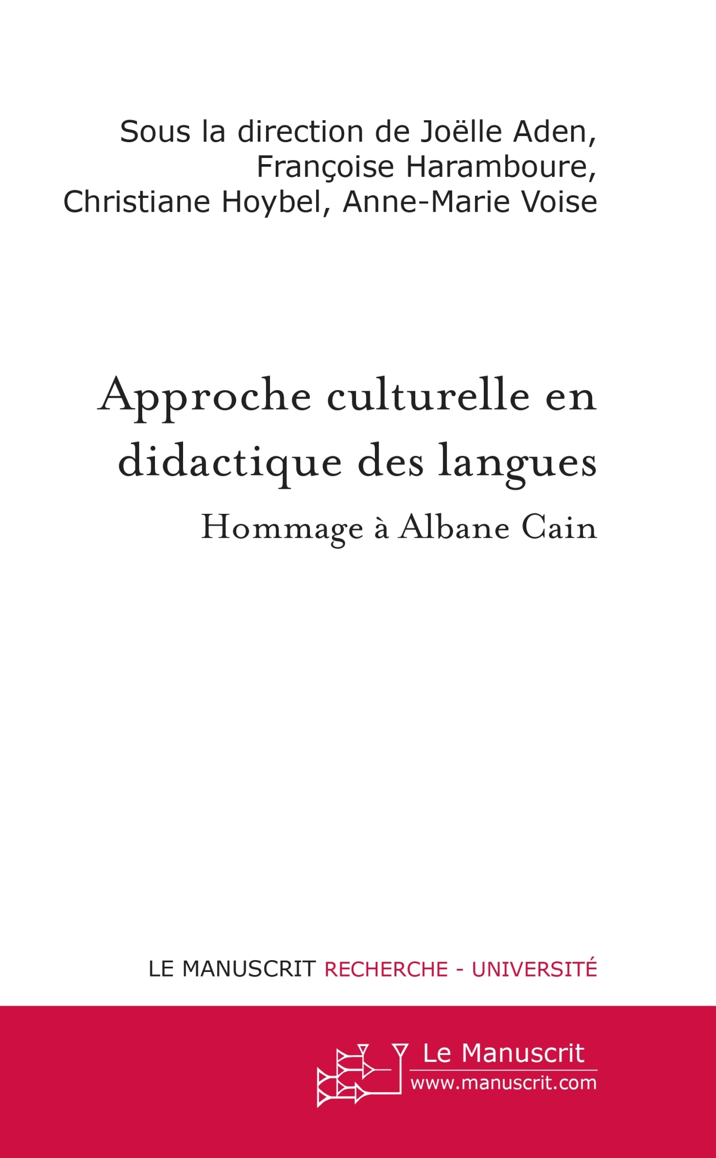 L'approche culturelle en didactique des langues