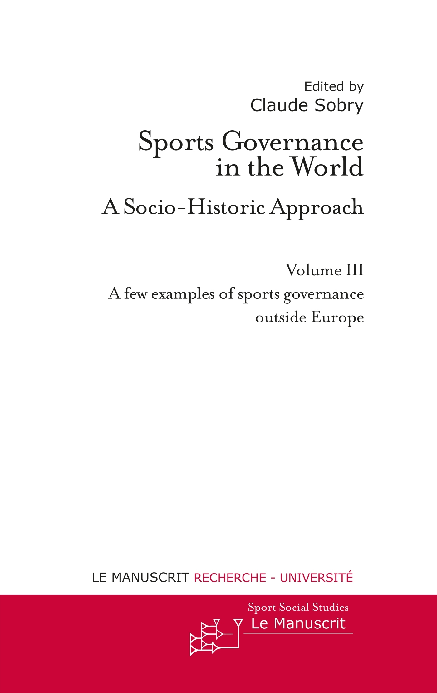 Sports Governance in the World III