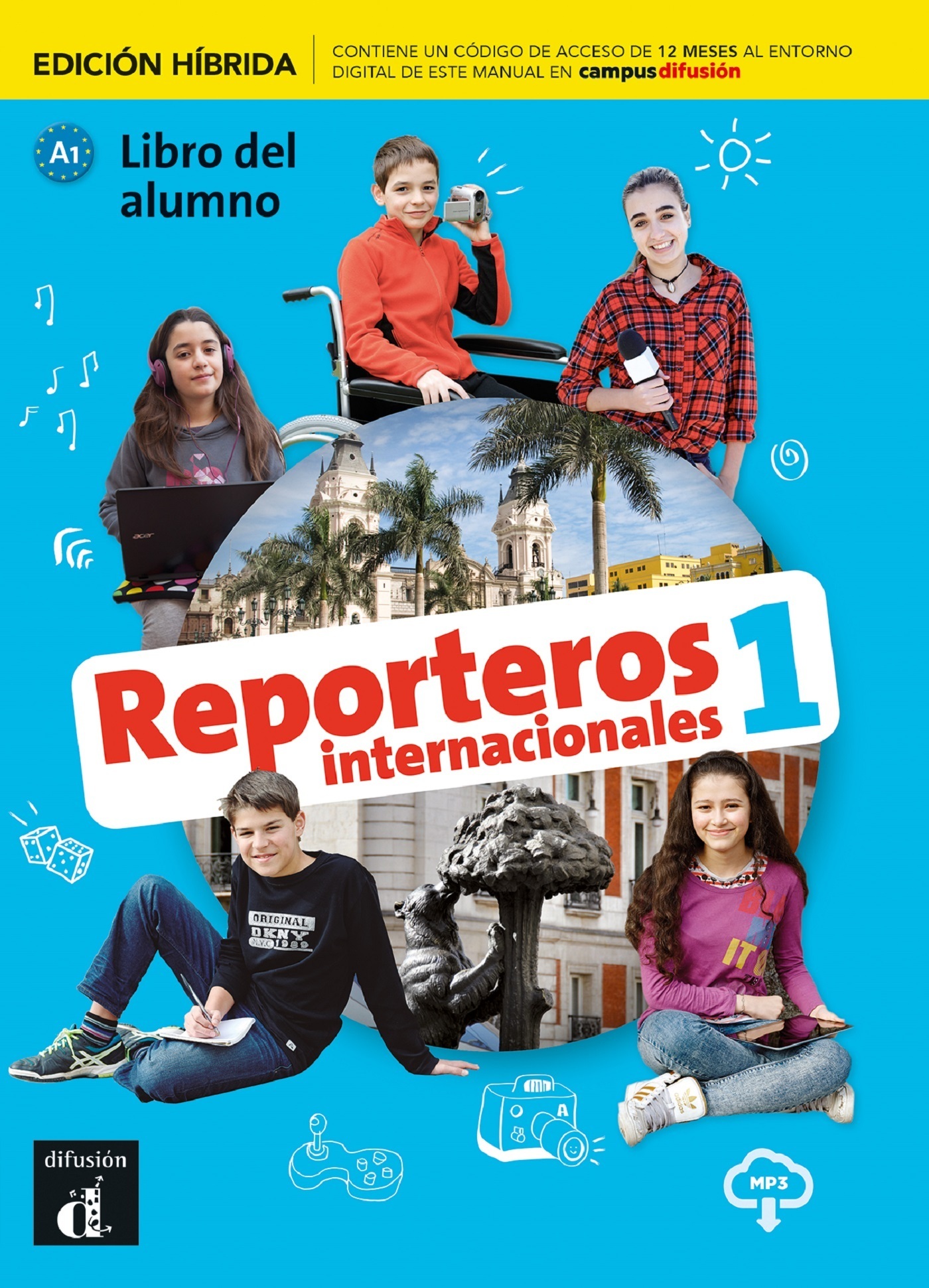 Reporteros internacionales 1 - Livre de l'élève - Éd. hybride