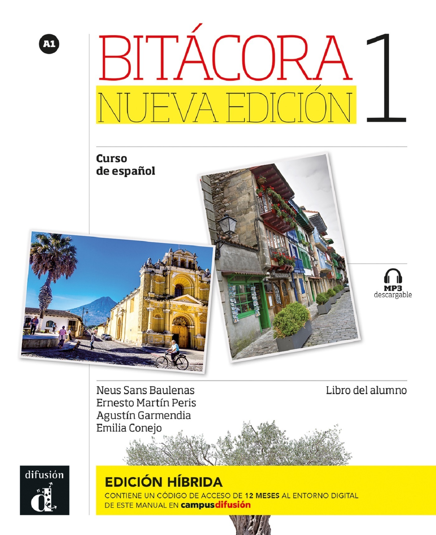 Bitácora 1 Nueva edición - Livre de l'élève - Éd. hybride
