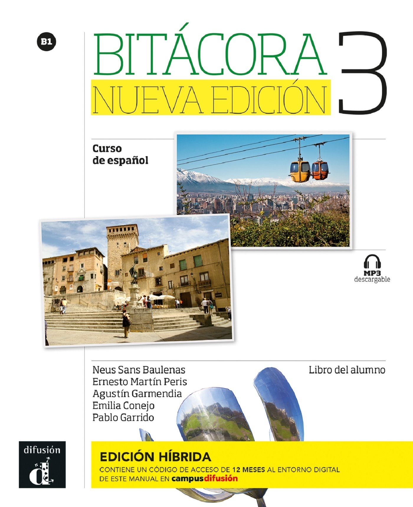 Bitácora 3 Nueva edición - Livre de l'élève - Éd. hybride