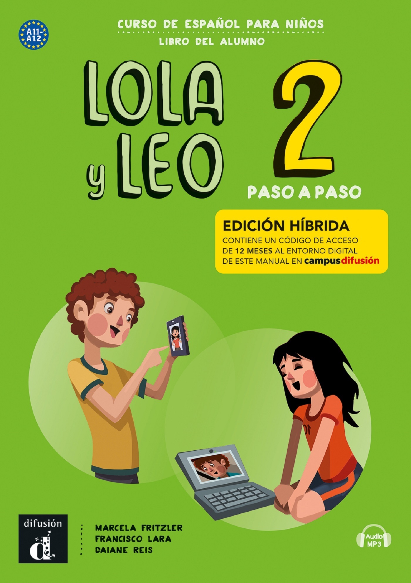 Lola y Leo paso a paso 2 - Livre de l'élève - Éd. hybride