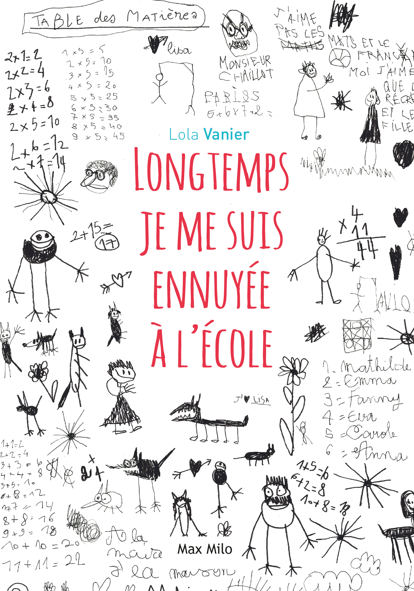 Longtemps je me suis ennuyée à l'école