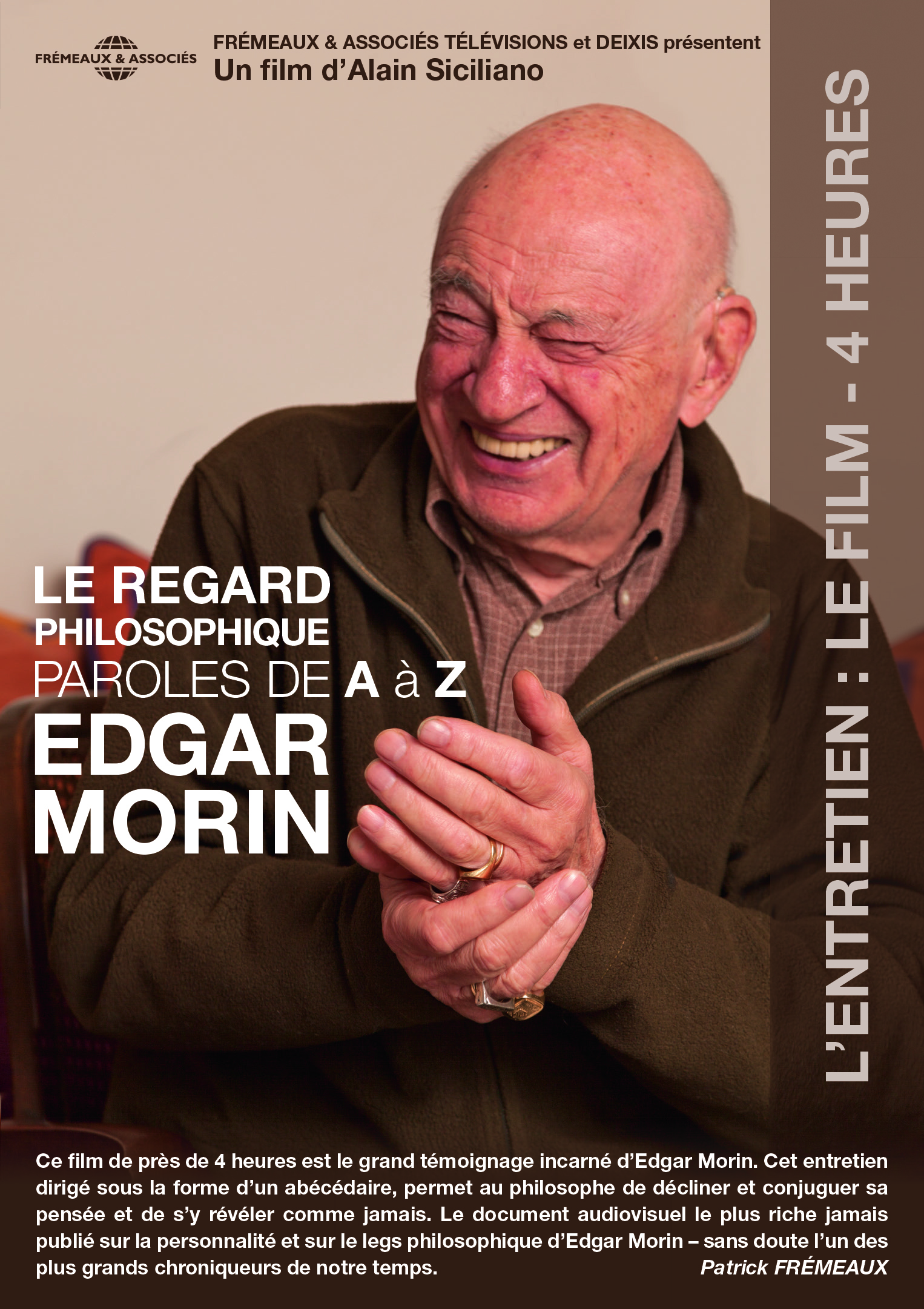 LE REGARD PHILOSOPHIQUE : PAROLES DE A A Z - UN FILM D ALAIN SICILIANO (DOUBLE DVD)
