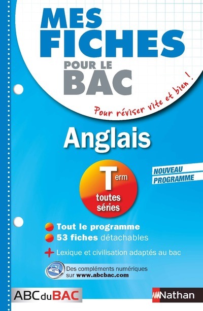 Mes fiches ABC du BAC Anglais Term toutes séries