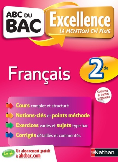 ABC du BAC Excellence Français 2de