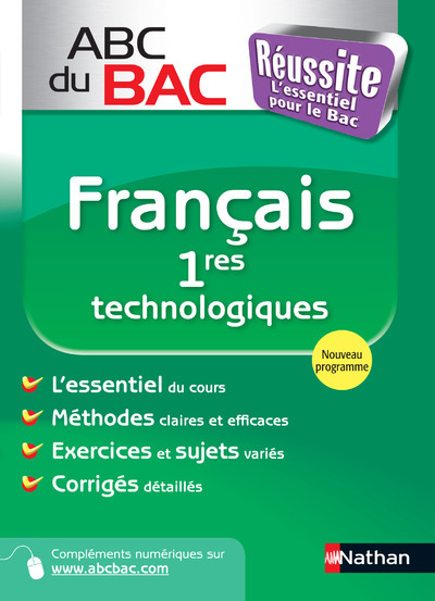 ABC du BAC Réussite Français 1res technologiques