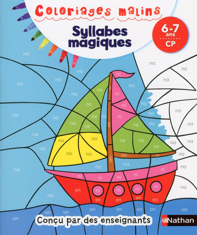 Syllabes magiques CP 6/7 ans - Coloriages malins