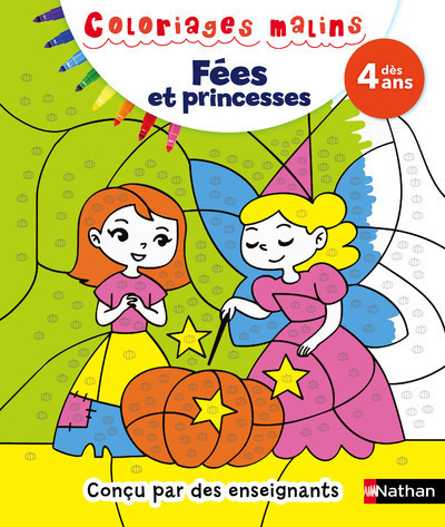 Fées et princesses Coloriages malins