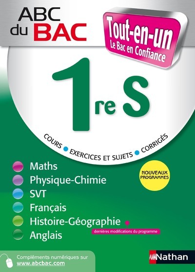 ABC du BAC Tout en un 1ère S