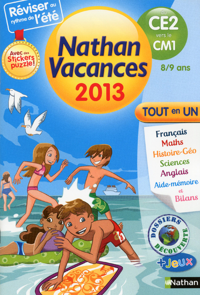 CAHIER DE VACANCES 2013 TOUT EN UN CE2/CM1
