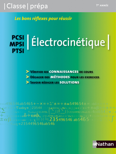 Electrocinétique PCSI MPSI PTSI Classe Prépa