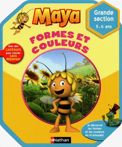 MAYA FORMES ET COULEURS GS 5/6 ANS CAHIER D'ACTIVITES