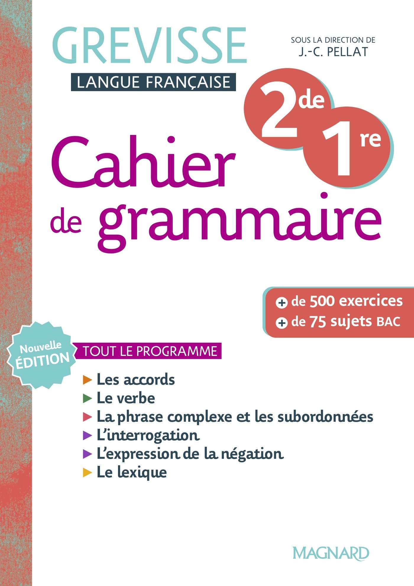 Cahier Grevisse 2de / 1re (2025)