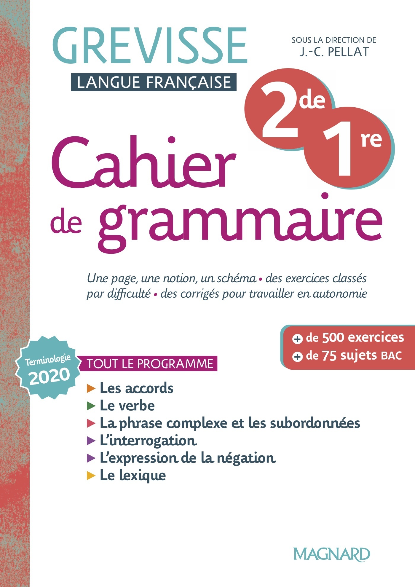 Cahier Grevisse 2de / 1re (2022)