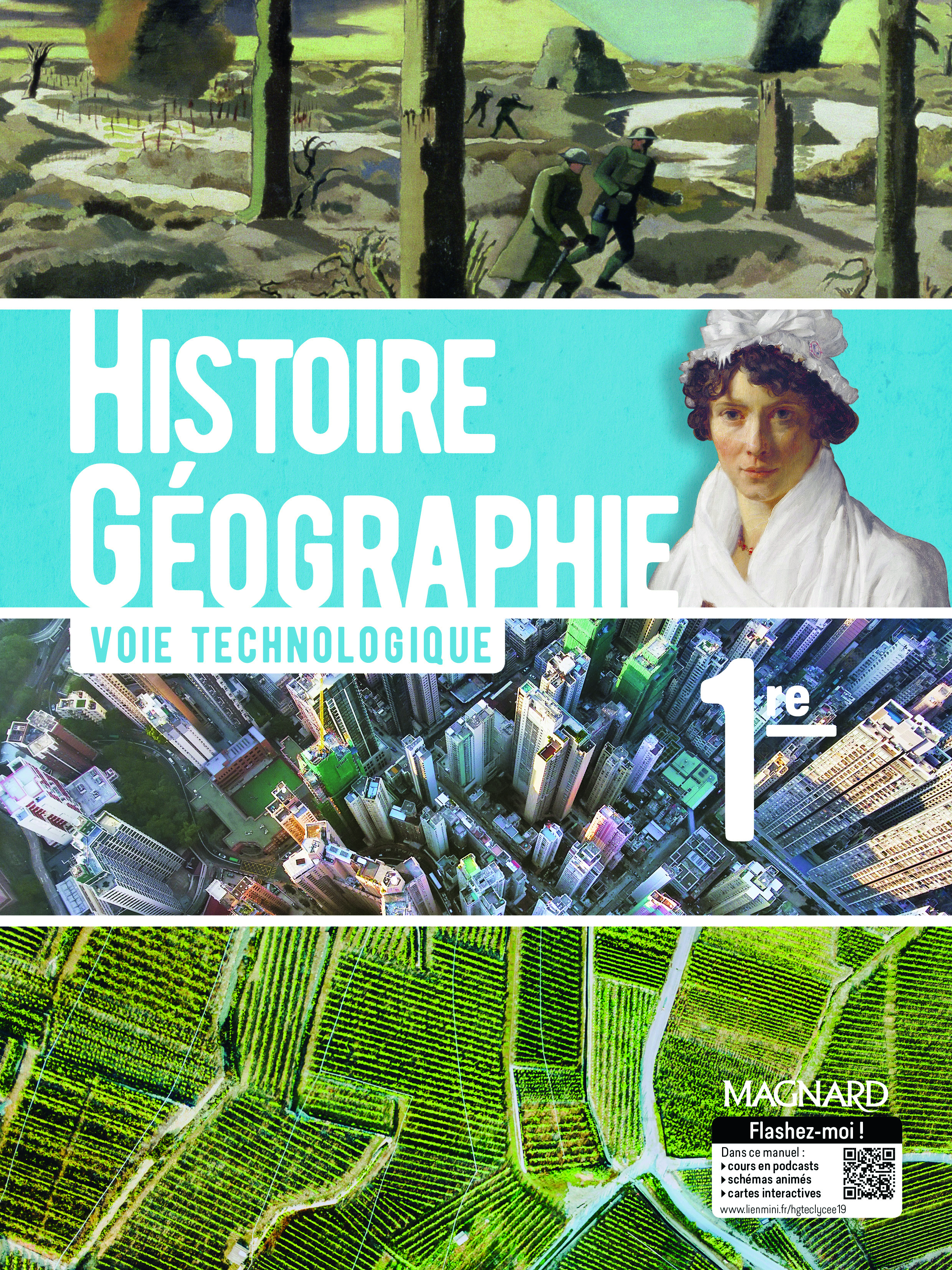 Histoire-Géographie 1re technologique (2019) - Manuel élève