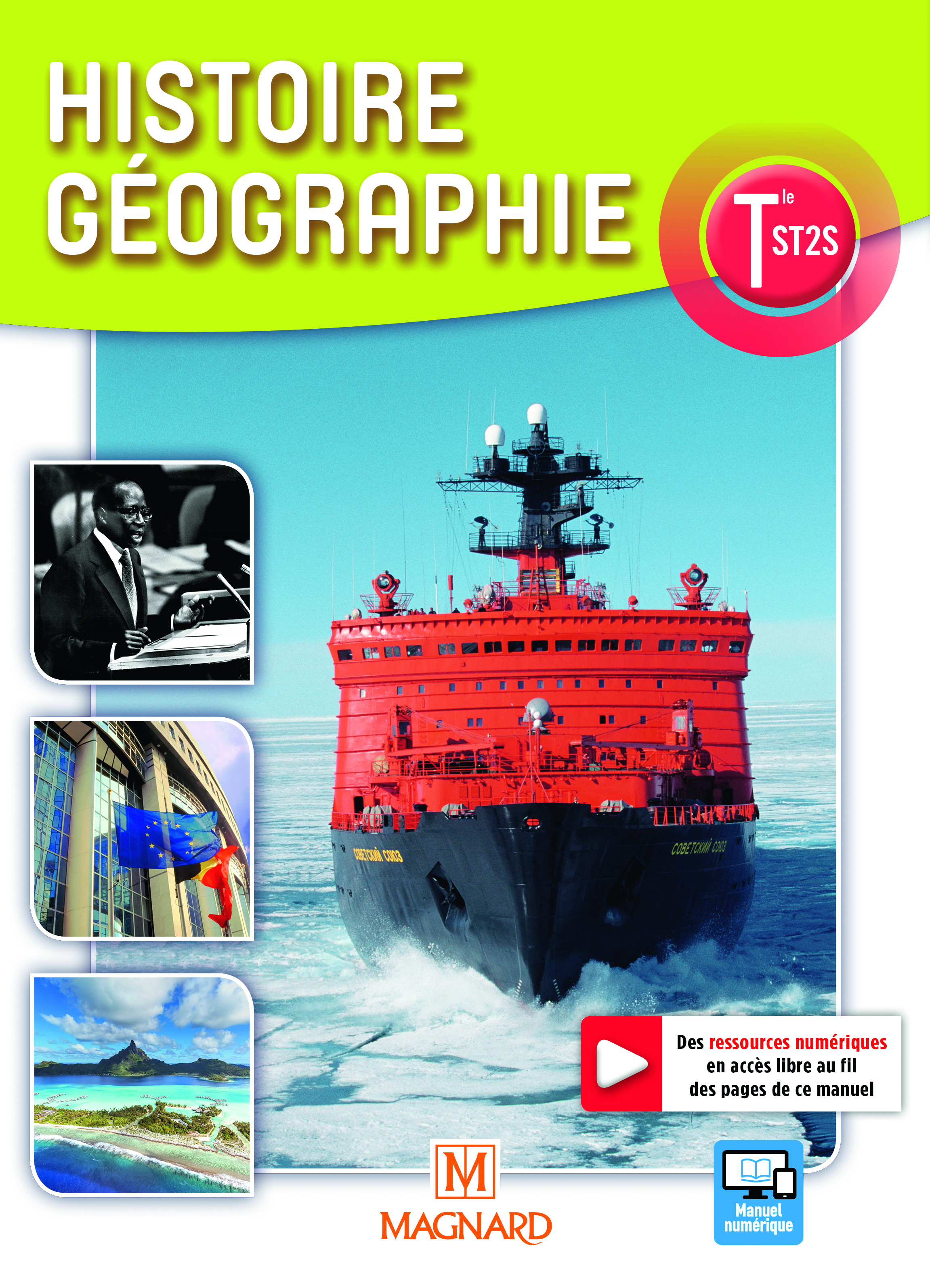 Histoire Géographie Tle ST2S (2017) - Manuel élève