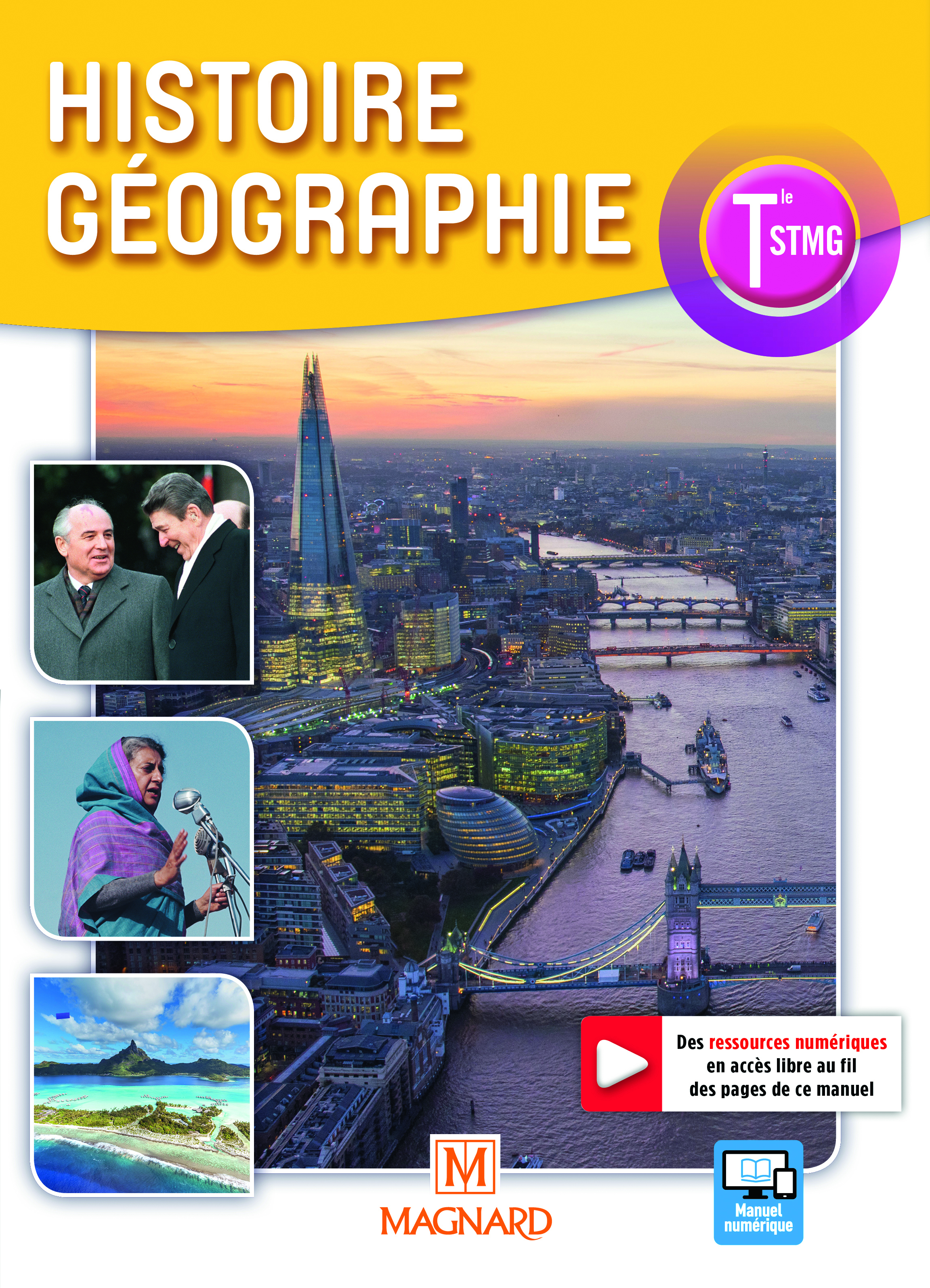 Histoire Géographie Tle STMG (2017) - Manuel élève